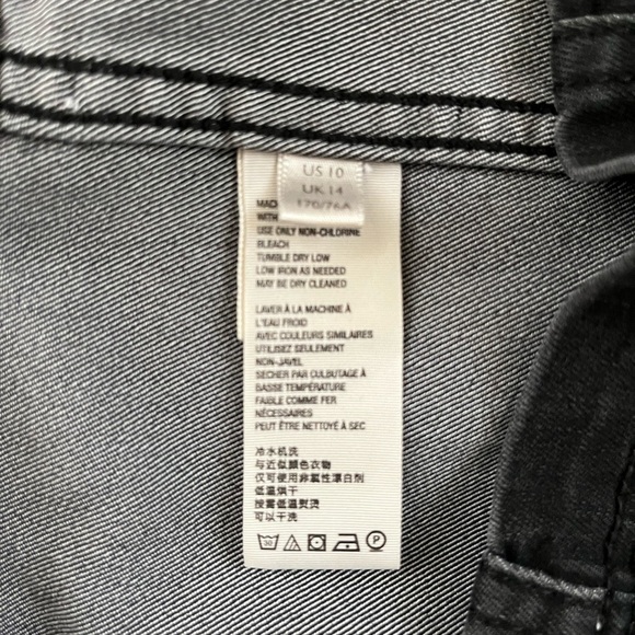 OLD Navy casual blue watercolor graphic design shirt/pullover long sleeves Boy3T - Picture 11 of 12